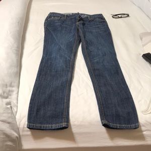 New! Mossimo skinny jeans- low rise straight through hip and thigh